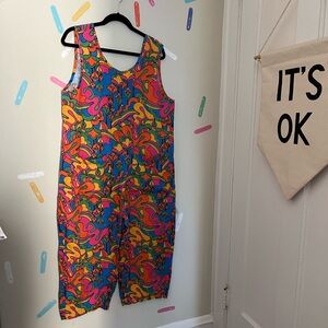 NOOWORKS | linen garden suit in Auderpopz print